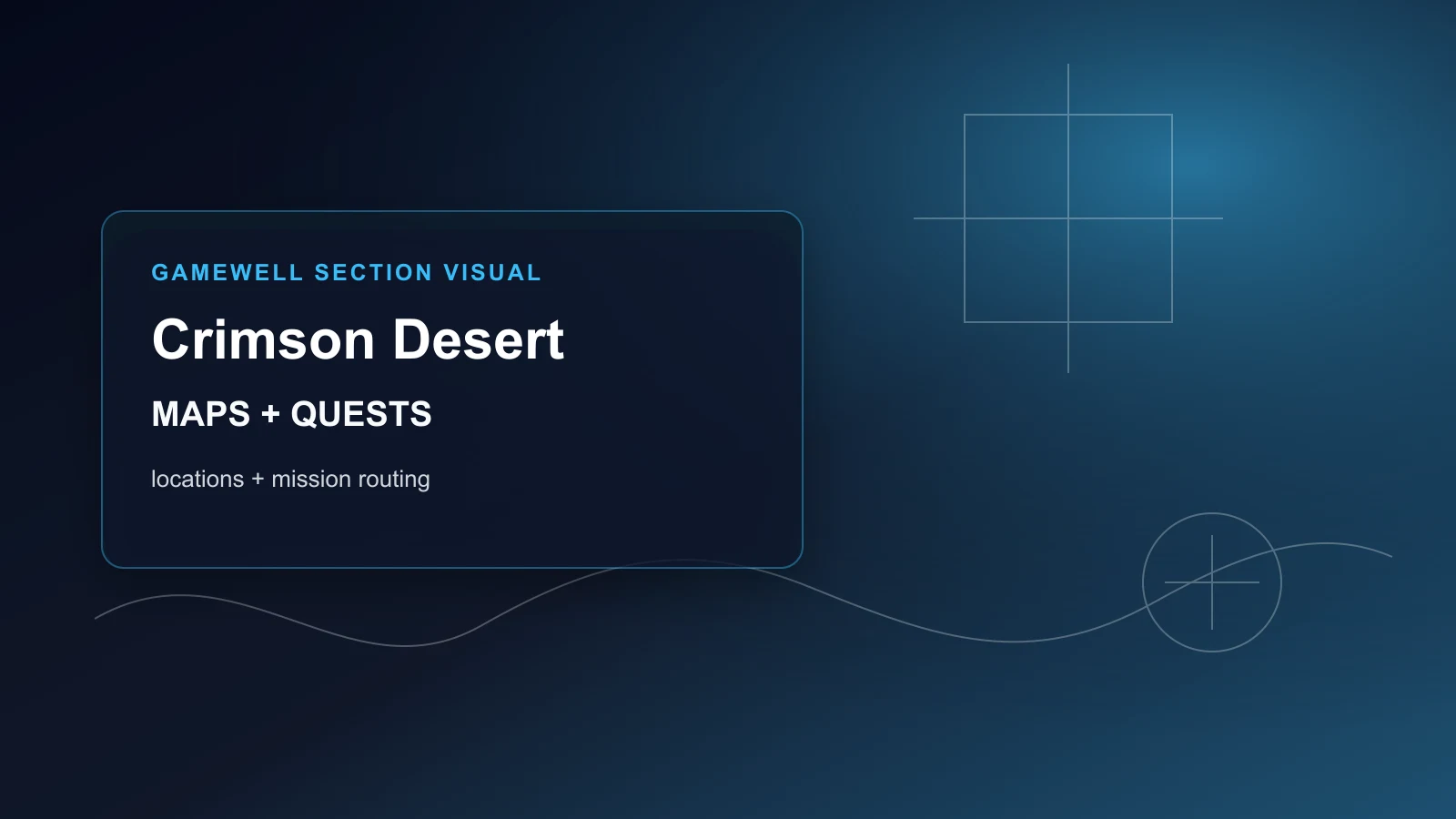 Crimson Desert Map and Quest Hub